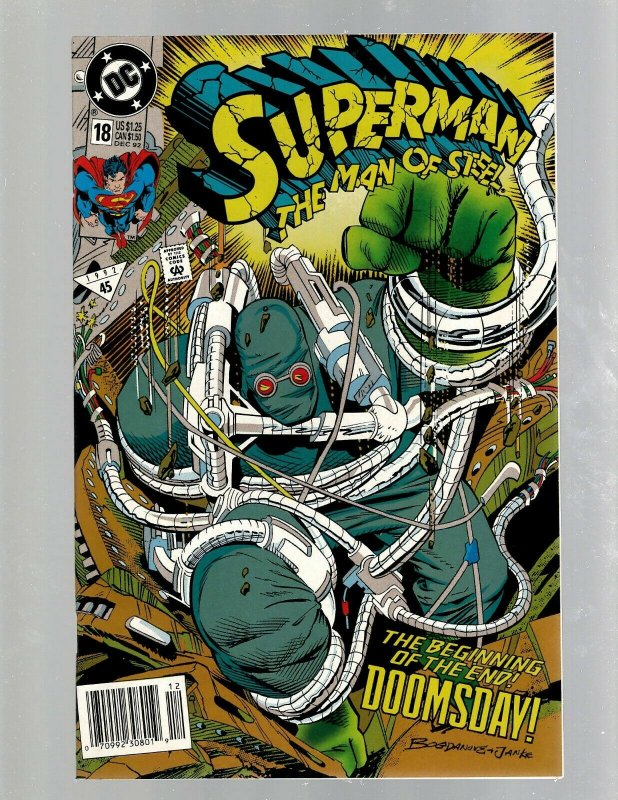 Superman Man Of Steel # 18 NM DC Comic Book Doomsday Batman Flash Aquaman SB5