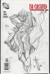JSA: Classified #1 Second Print Cover (2005) Power Girl