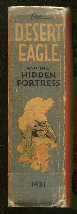 DESERT EAGLE-BIG LITTLE BOOK-#1431-1941-HIDDEN FORTRESS-SECRET IDENTITY-good