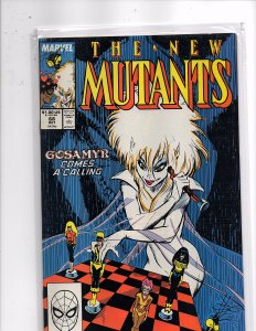 Marvel Comics (1983) New Mutants #68 Cannonball, Sunspot, Warlock, Wolfsbane