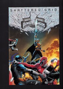 Mighty Morphin Power Rangers: Shattered Grid #1 - HOLOFOIL WRAP CA! (9.2) 2018