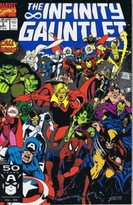 Infinity Gauntlet #3 ORIGINAL Vintage 1991 Marvel Comics 1st Terraxia