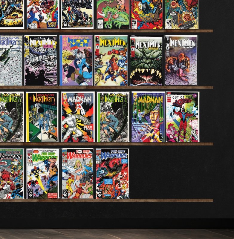 Huge Lot 150+ Comics with The New Warriors, Namor, The Sub Mariner & More!