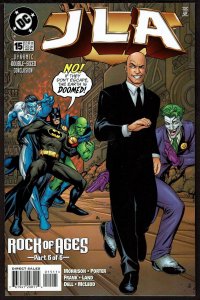 JLA Justice League of America #15  (Feb 1998, DC)  9.2 NM-