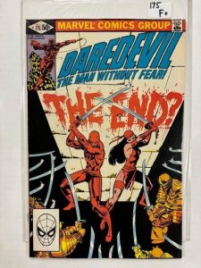 DAREDEVIL 175 FINE+ Oct 1981 Marvel Comics Miller Janson