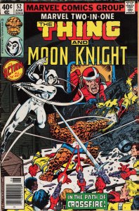 Marvel Two-in-One #52 (1979) Moon Knight [Key Issue]
