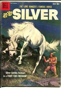 Lone Rangers Famous Horse Hi-Yo Silver-#29 1959-Dell-painted cover-VG