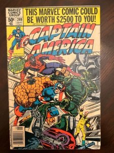 Captain America #249 (1980) - NM