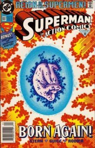 Action Comics (1938) 687-B Standard Cover FN