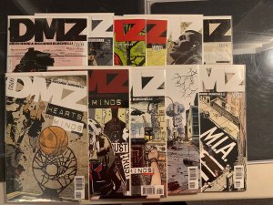 DMZ Vertigo Comic Book Lot Of 11 Comics
