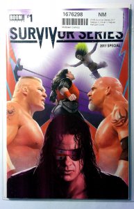 WWE Survivor Series 2017 Special #1 A 2017 Boom! Brock Lesnar Goldberg Comic