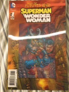 Superman/Wonder Woman: Futures End 3-D Motion Cover (2014)