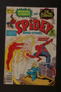 Spidey Super Stories #20 Dec 1976 Marvel & Electric Company