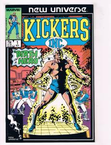 Kickers Inc #1 FN Marvel Comics New Universe Comic Book Nov 1986 DE34