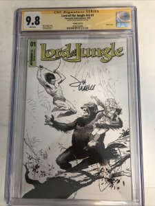 Lord Of The Jungle (2022) # v3 # 1 (CGC 9.8 SS) Signed  Lee weeks * Census = 1
