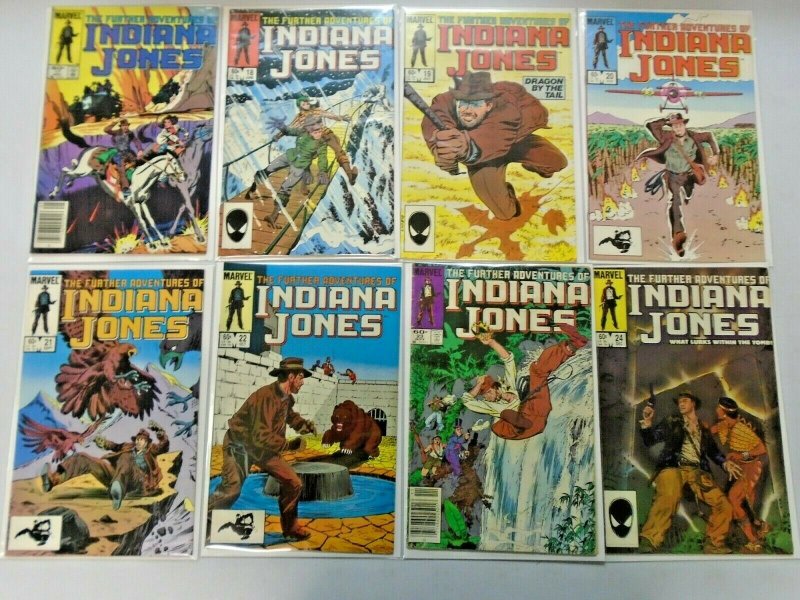 Indiana Jones Comic Lot From #1-34 30 Different Average 6.0 FN (1983-1986)