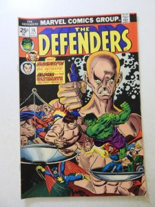 The Defenders #16 (1974) VF- condition MVS intact