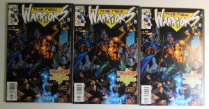 1999 The New Warriors Lot of 3 #3 Marvel 2nd Series Comic Books