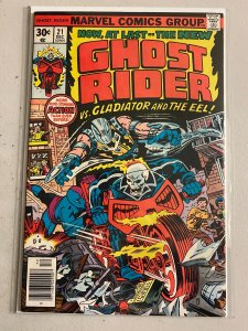 Ghost Rider #21 Gladiator + The Eel 6.0 (1976)