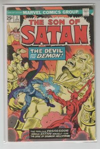 SON OF SATAN (1975 MARVEL) #3 VG+ A96612