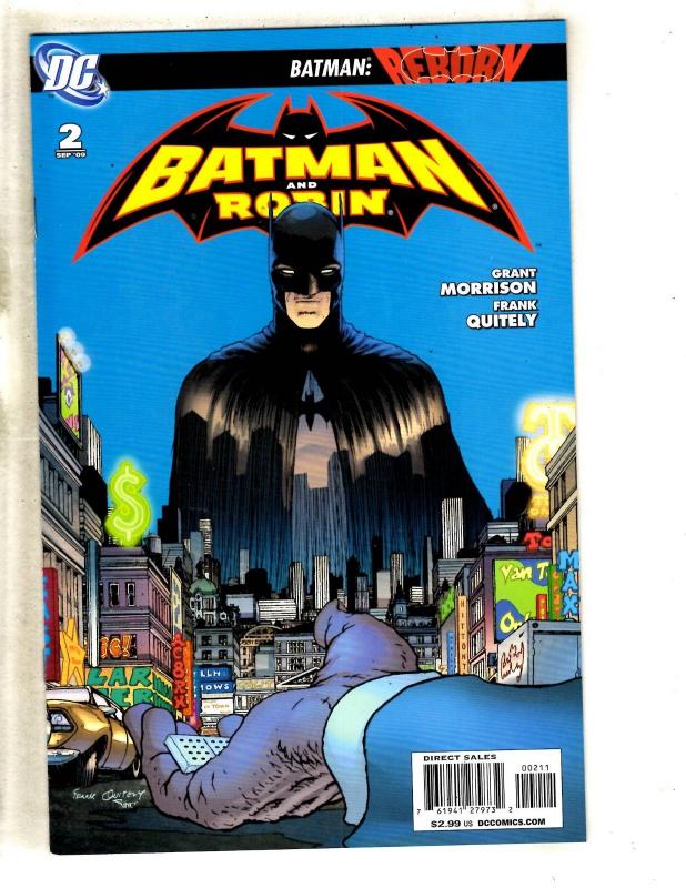 Lot Of 9 Batman & Robin DC Comic Books # 1 2 3 4 5 6 7 8 9 Joker Gotham Ivy CJ2