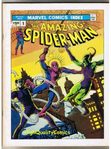 AMAZING SPIDER-MAN, MARVEL INDEX, TPB, GN, 1st, FN-, 1976, 