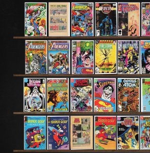 Huge Lot 140+ Comics with Legion Of Super Heroes, Captain Atom & More!