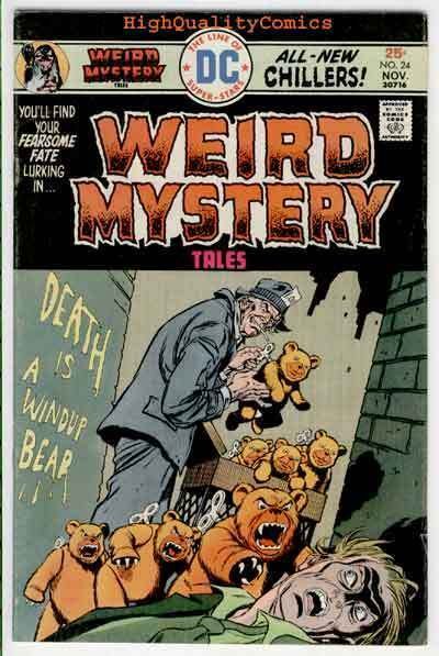 WEIRD MYSTERY Tales #24, Kaluta, Death, Horror, 1972, FN