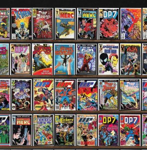 Huge Lot 150+ Comics with X-Men, D.P.7, X-Force, Star Brand, Psi Force & More!