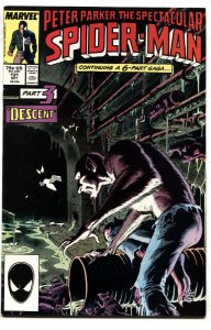 SPECTACULAR SPIDER-MAN #131-Kraven's Last Hunt-comic book