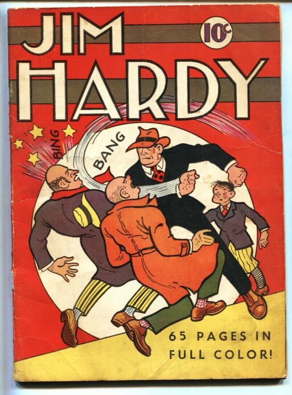 Single Series #6 1939-Jim Hardy-1st issue- Golden Age Comic VG