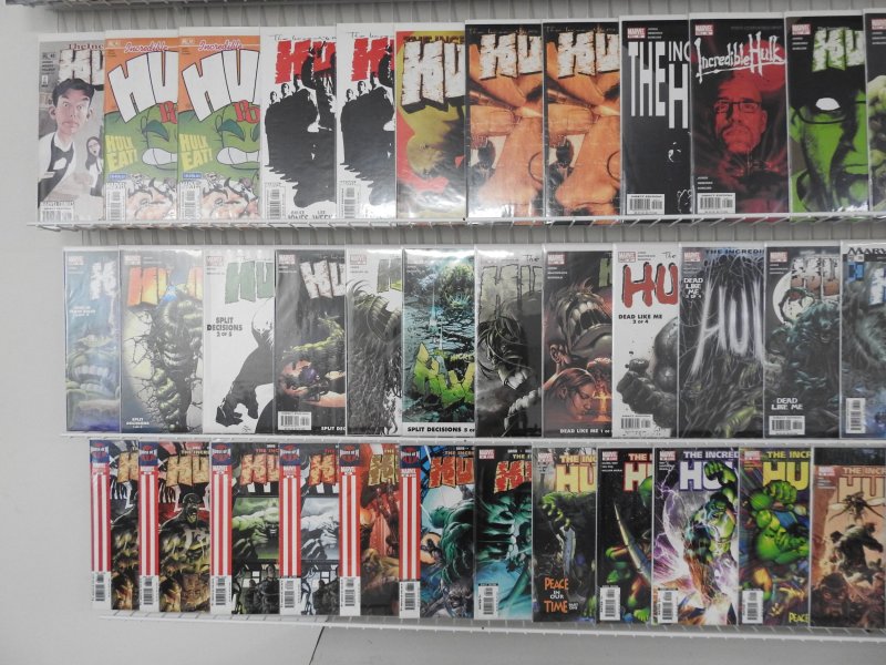 Huge Lot of 130 Comics W/ ALL INCREDIBLE HULK!!! Avg. VF/NM Condition!