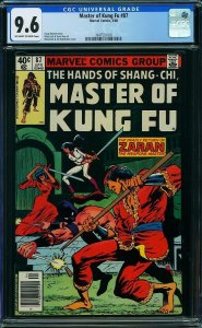 Master of Kung Fu #87 (1979) CGC 9.6 NM+