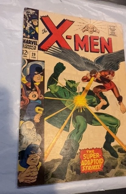 The X-Men #29 (1967)the super adaptiod attacks