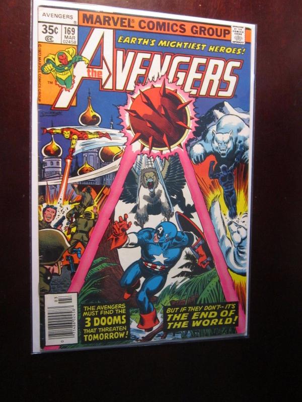 Avengers (1963 1st Series) #169 - 8.0 VF - 1978 - NewsStand