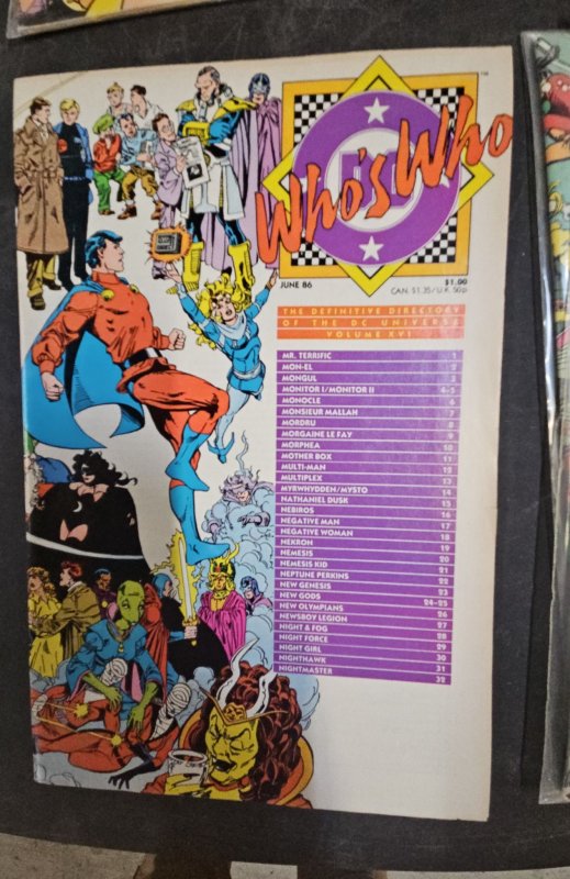 Who's Who: The Definitive Directory of the DC Universe #16 (1986)