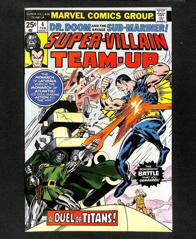 Super-Villain Team-Up #4