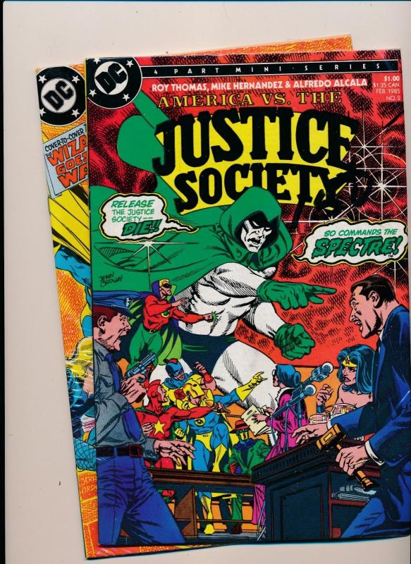 DC Comics SET  JUSTICE SOCIETY #2 & #3 VERY FINE (HX755)