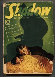 SHADOW 10/15/1938--STREET AND SMITH--PULP MAGAZINE