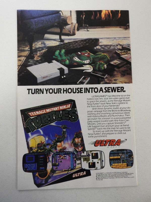 Teenage Mutant Ninja Turtles Adventures #5 (1989) FN- Condition! Signed no cert!