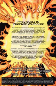 X-MEN: PHOENIX - WARSONG #05 (2007) MARC SILVESTRI | DIRECT EDITION