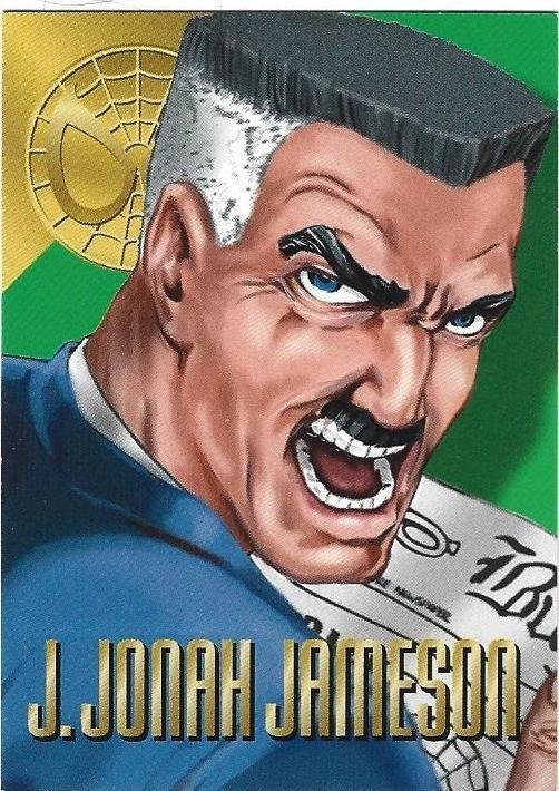 1995 Marvel Visons #7 J. Jonah Jameson