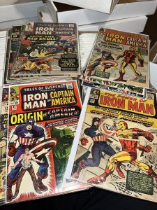 Huge Captain America Lot - Complete Set w/#s 100-704 + Tales of Suspense 58-99