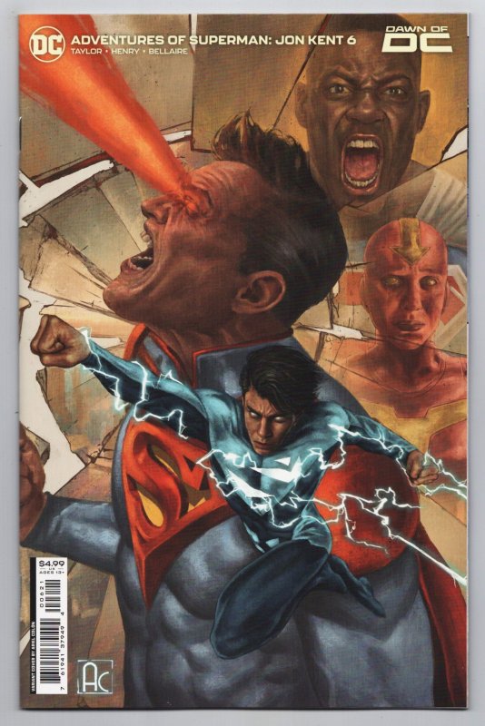 Adventures Of Superman Jon Kent #6 Cvr B Ariel Colon Variant (DC, 2023) NM