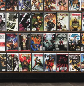 Huge Lot 150+ Comics with Wolverine, Wolverine: First Class, Exiles & More!