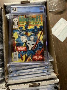 Punisher 1-104 war zone journal 1-41 1-80 all cgc 9.8 near complete