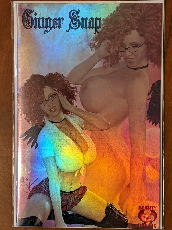 Naughty Faeries Comics #1 Ginger Snap Naughty Holofoil Double Vision - WSS
