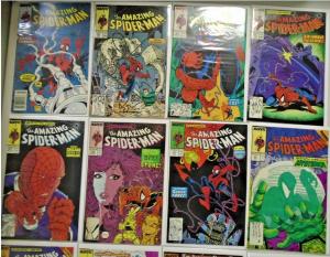 Amazing Spider-Man Lot #302 to #349 - see pics - 38 diff books - 8.0 & up - 1988