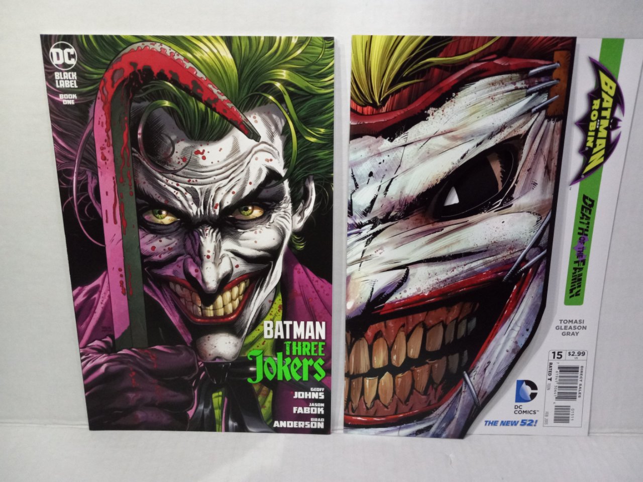 Three Jokers #1 + Batman & Robin Death of the Family 