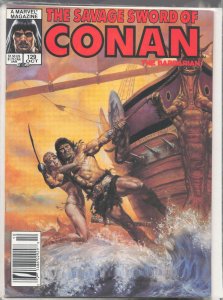 The Savage Sword of Conan #129 (1986) Conan